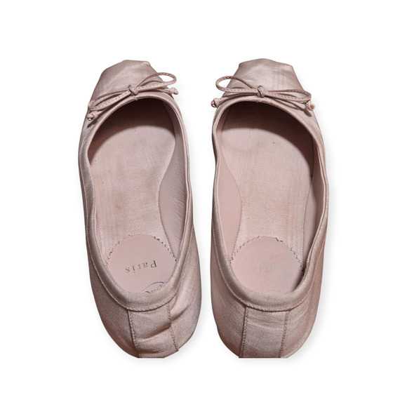 Christian Louboutin Mamadrague Light Pink Blush Ballerina Slipper Flats EU 37.5 - Picture 6 of 9